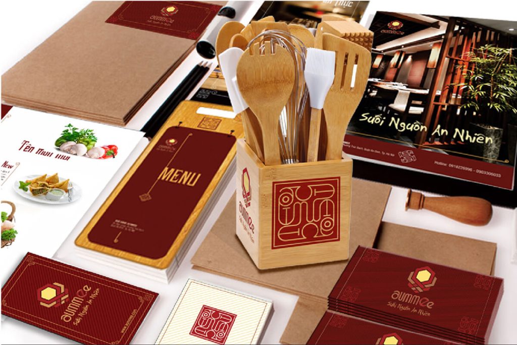 Bộ nhận diện thương hiệu cho nhà hàng